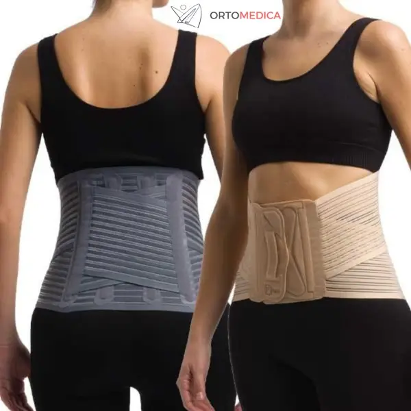 Faja lumbo-sacra semirrígida elástica con flejes posteriores - Imagen 2